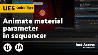 UE QuickTip | Animate Material Parameter in Sequencer