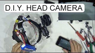 D.I.Y. STABLE HEAD CAMERA AND LIGHT FRAME