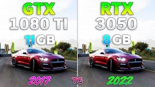 GTX 1080 Ti vs RTX 3050 - Test in 10 Games