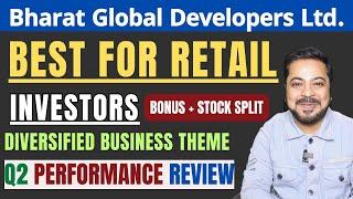 Bharat Global Developers Share Overview | Bharat Global Developers Quarterly Performance Scorecard