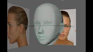 Autodesk Maya 2020 Simple head Modeling tutorial  from sphere