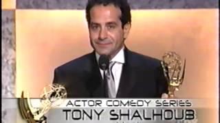 Tony Shalhoub wins 2003 Emmy Award for Lead Actor in a Comedy Series