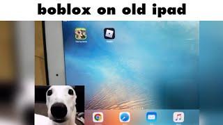 playing roblox on an ACTUAL old iPad (2012 iPad mini 1)