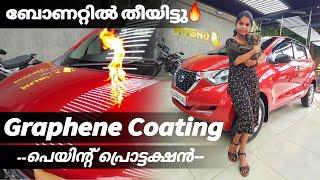 Ceramic Coating Graphene Coating and Ppf wrapping explained | Malayalam | Queen on wheels