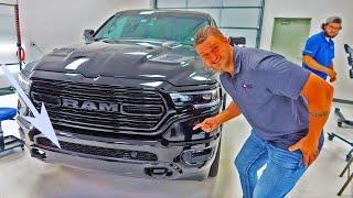 Paint Protection Film Test After A Rock Chip Accident On A Ram 1500 Hemi Did It Protect The Paint?