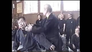 Masaaki Hatsumi demonstration techniques Ninpo Taijutsu