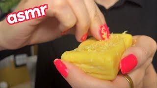 ASMR  Tap/ Scratching 10 Bars of SOAP! * Soft Spoken * ASMRVilla