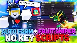 NEW Best BLOX FRUITS Script No Key HACK with FAST Auto Farm, Devil Fruit Sniper, Auto Mastery & More