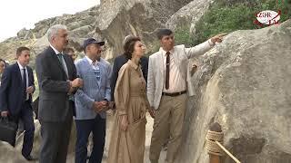 UNESCO Director General visits Gobustan National Historical Artistic Reserve