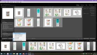 Создание коллекции и сохранение фотографий в  Adobe Lightroom