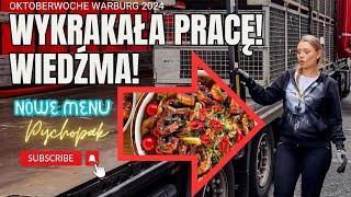 WYKRAKAŁA pracę!  Wiedźma! Nowe menu od PYCHOPAK. Catering dla kierowców / Warburg Oktoberwoche