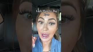 Lash Map for Big Eyes 