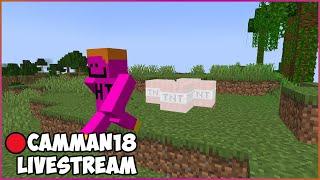 Minecraft But 5 TNT Spawn On Me Every 10 Seconds camman18 Full Twitch VOD