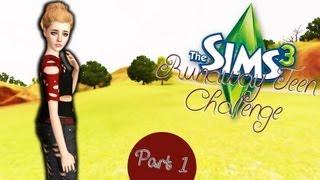 Lets Play: The Sims 3 Runaway Teen Challenge (Part 1) Welcome!