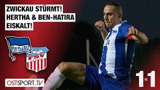 Zwickau stürmt! Hertha & Ben-Hatira eiskalt: Hertha BSC II - FSV Zwickau | Regionalliga Nordost