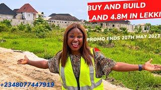 Land for sale in lekki Lagos Nigeria:Affordable buy and build land in Ajah lekki 4.8m