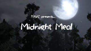 (LATE 8/8 SPECIAL) Midnight Meal - SFM vore animation [Vore, burps, digestion, expansion]