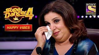 Farah Khan की आँखें हुई नम यह Dedicated Act देखकर | Super Dancer | Shilpa Shetty | Happy Vibes