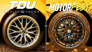 Test Drive Unlimited Solar Crown vs The Crew Motorfest | Graphics, Physics and Details Comparison