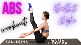 20-min ABS challenge with BALLERINA Maria Khoreva