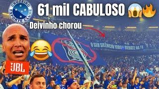 Torcida do Cruzeiro x Atlético MINEIRÃO Lotado 61 mil