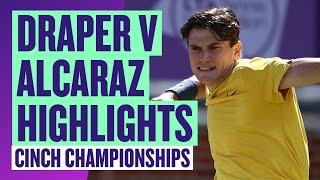 Jack's Biggest Win! | Highlights - Jack Draper v Carlos Alcaraz | cinch Championships 2024 | LTA