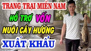 TRANG TRẠI LỚN NHẤT MIỀN NAM HỖ TRỢ VỐN CHO BÀ CON NUÔI CẦY HƯƠNG ĐỂ XUẤT KHẨU | ĐI LÊN TỪ LÀNG