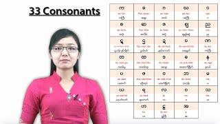 Learn Burmese language - The sound of consonants part 1