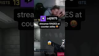 streamer LOSES IT  #csgo #counterstrike #gaming #pcgaming #twitch #twitchclips #twitchstreamer