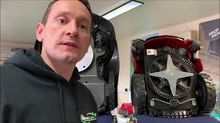 Сравнение роботов-газонокосилок Ambrogio  и Husqvarna #роботы​ #Caiman​ #обзор​#Газонокосилка​ робот