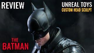 UNREAL TOYS THE BATMAN CUSTOM HEAD SCULPT REVIEW - HOT TOYS & INART UPGRADE