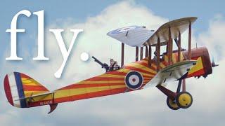 Gas Powered De Havilland DH-4's Monster Flight