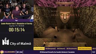 Quake Mission Pack 2: Dissolution of Eternity [Easy Run] by Elgu_ - #ESASummer19