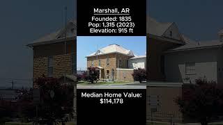 Random US Towns: Marshall, AR #shorts