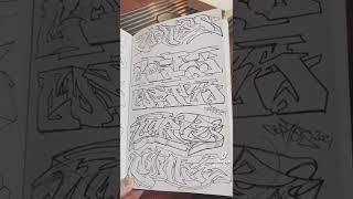 #blackbook #blackbookart #graffitiblackbook #graffitiletters #grafflife #graffitisketch #streetart