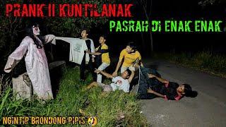 Prank Kuntilanak ngintip Brondong pipis || Auto kocar-kacir