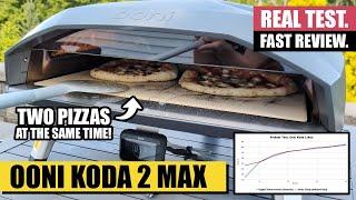 FAST REVIEW | Ooni Koda 2 MAX Outperforms Cost, Best Dual Burner Pizza Oven