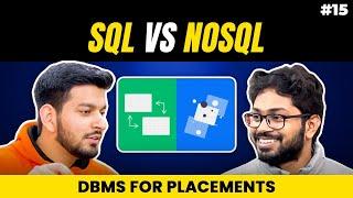 Lecture 15: What are NoSQL Databases || SQL vs NoSQL