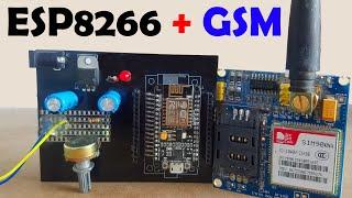 Nodemcu with GSM Sim900A, ESP8266 & GSM, GSM Wifi,text message & Blynk,IOT GSM, Trending Electronics