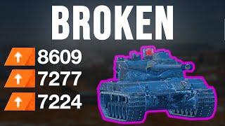 When a PRO plays the MOST OP tanks in WoT Blitz...