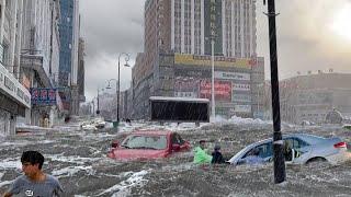 Now Shanghai, China is sinking again! Typhoon Pulasan causes worst flooding