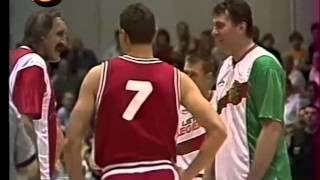 Jumpball Sabonis Tkachenko 1998  Zalgiris Cska