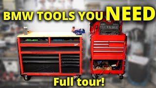 FULL TOUR OF MY TOOL COLLECTION (BMW Tools YOU NEED)