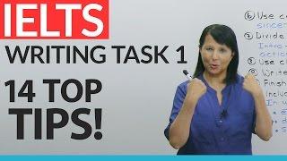 IELTS General: Writing Task 1  – 14 Top Tips!