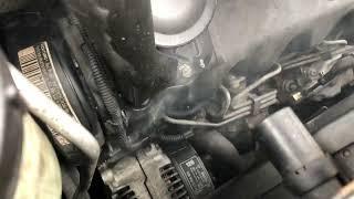 Motorschaden VW Bus T4 TDI wie fühlt sich das an - massive engine break down  how does that feel