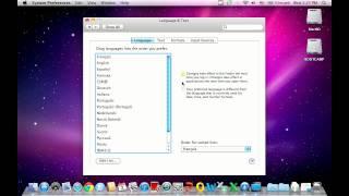 Tech Support: How to change the interface language in Mac OS X