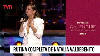 Revive la rutina completa de Natalia Valdebenito | Premios Caleuche 2023