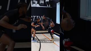 Kevin Durant 1v1 in 3 dribbles  @NBA  #NBAFitness