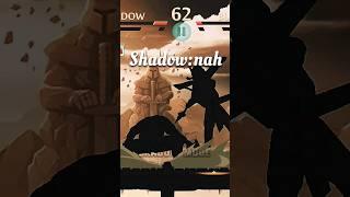 Shadow:nah i'd win #shadowfight2 #shadowmode #edit #shorts