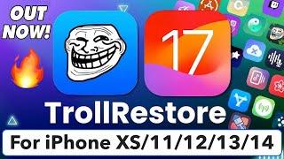 How to Install TrollStore on iPhone XS/11/12/13/14  | iOS 17 Supported